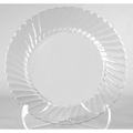 Wna Classicware Plates, Plastic, 10.25", Clear, PK144 WNA RSCW101212